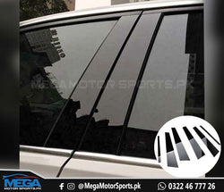 Honda Civic Reborn Piano Black Door Pillar Trim Cover For 2006 - 2011