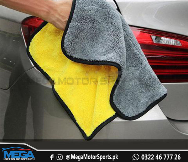 Auto Junkies Yellow Microfiber Plush (60x40cm)