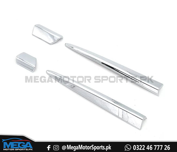 Honda Civic X Side Mirror Chrome Trims 4 Piece 2016-2021