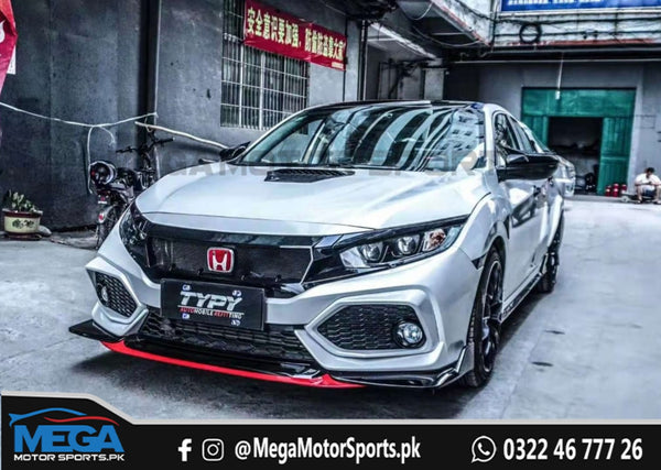 Honda Civic X Type R V3 / SI V3 Body kit For 2016 - 2021