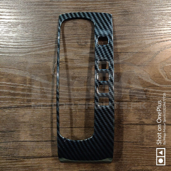 Honda Civic X Gear Shift Carbon Fiber Trim 2016+