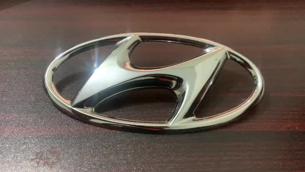 Hyundai Elantra Front Grill Logo Chrome