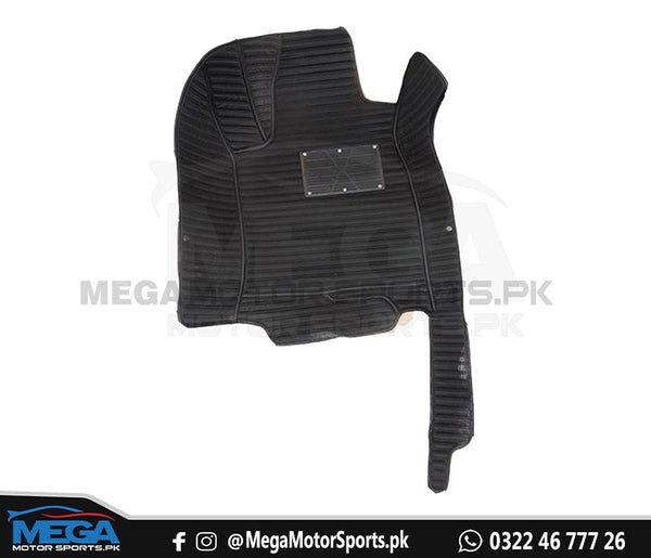 Honda Civic X 7D Lining Floor Mats - Black