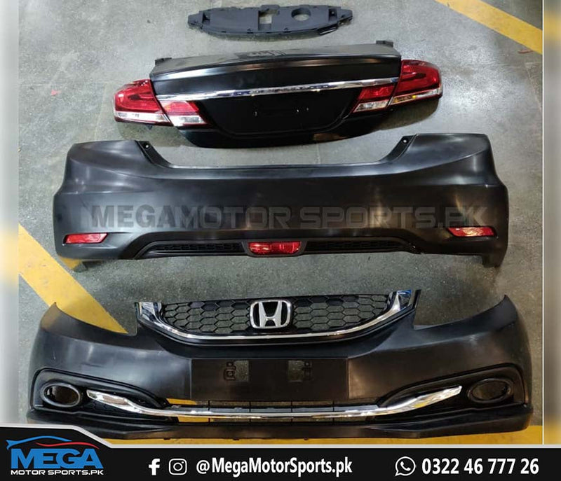 Honda Civic Rebirth US Style Si Conversion FB2 To FB6 For 2012 - 2015