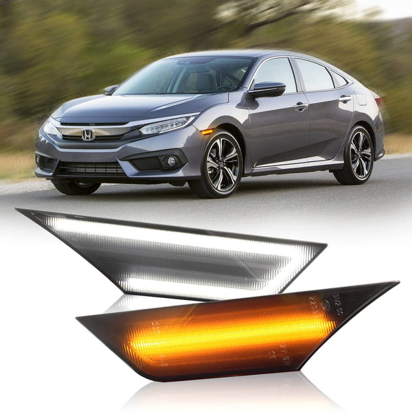 Civic X Fender Marker Lamp DRL with Indicator 2016 - 2021