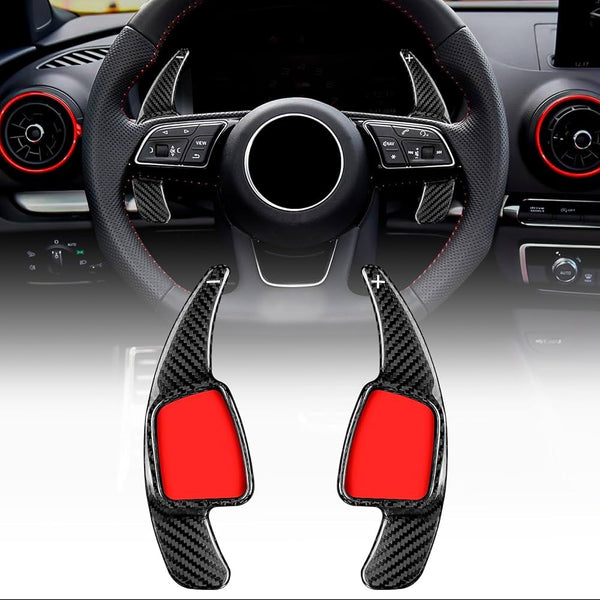 Audi A4 Carbon Fiber Paddle Shifter Extension
