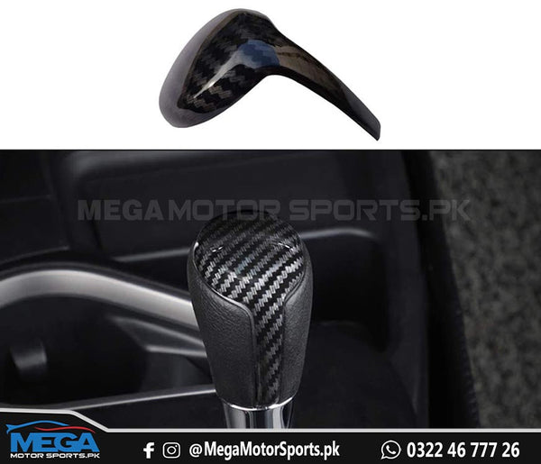 Toyota Yaris Carbon Fiber Gear Knob For 2020 2021 2022