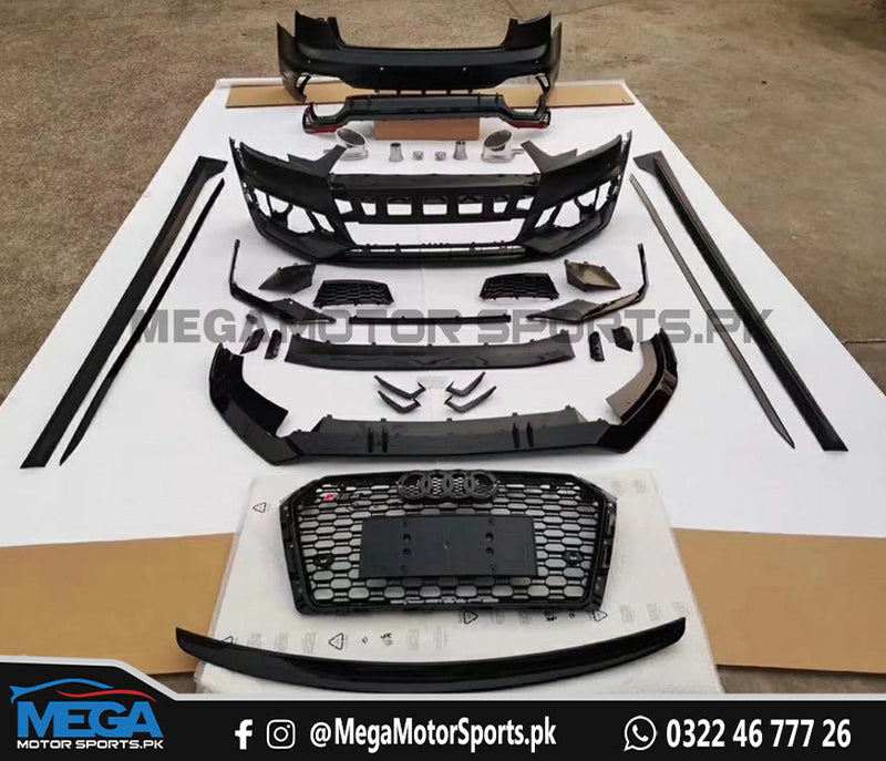 Audi A4 To RS4 Style Complete Bodykit Conversion