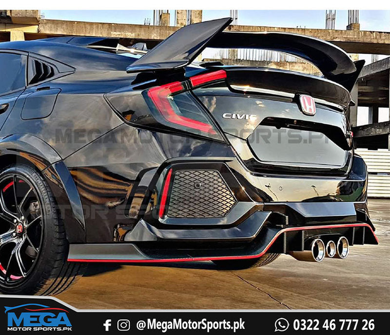 Honda Civic X Type R V1 Body Kit - 2016 - 2021
