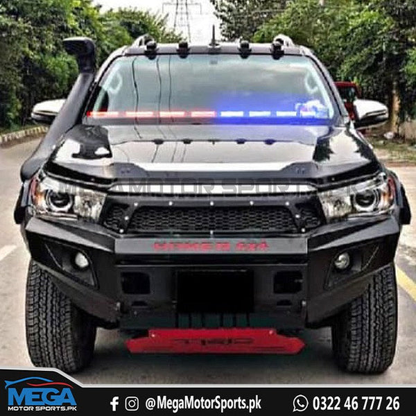 8 Bar LED Police & White Light For Dashboard