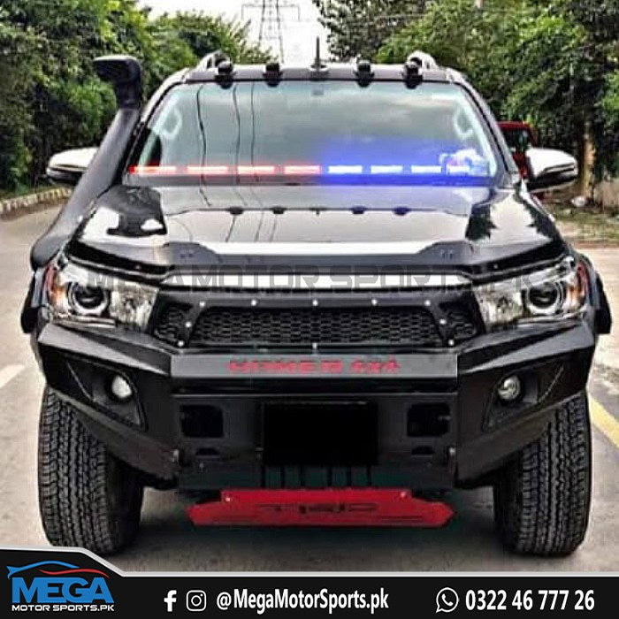 8 Bar LED Police & White Light For Dashboard