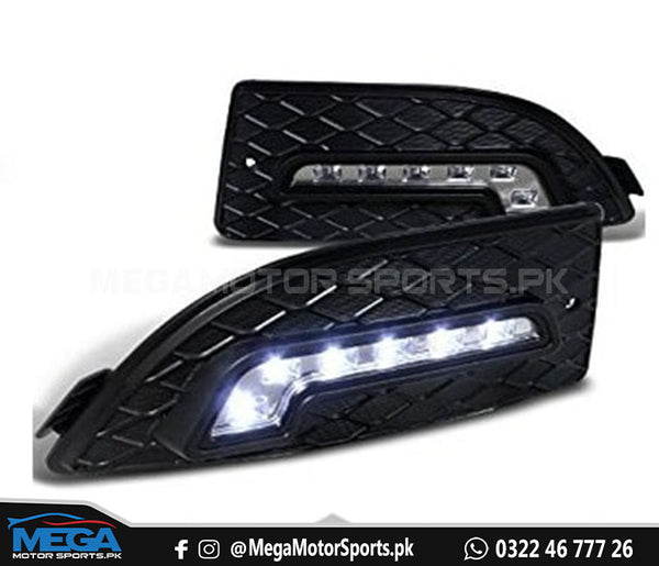Honda Civic Rebirth LED DRL Fog Lamps For 2012 - 2015