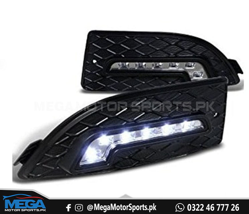 Honda Civic Rebirth LED DRL Fog Lamps For 2012 - 2015
