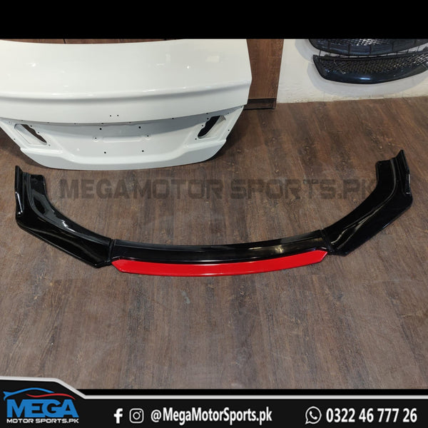 Universal Front Bumper Splitter V1 (Four Pc)