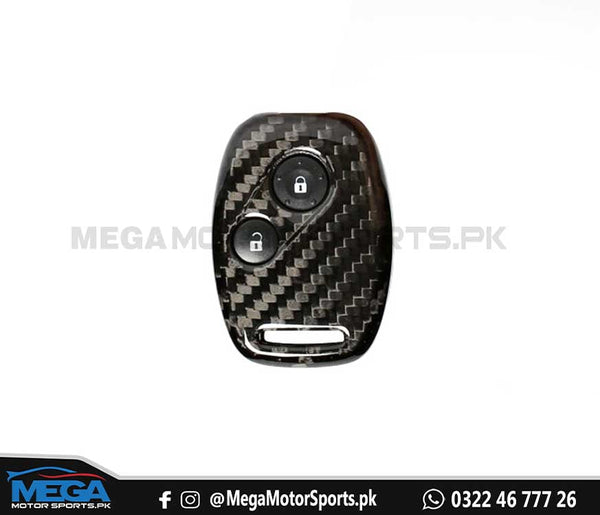 Honda Civic Reborn Carbon Fiber Key Fob / Key Cover For 2006 2007 2008 2009 2010 2011 2012