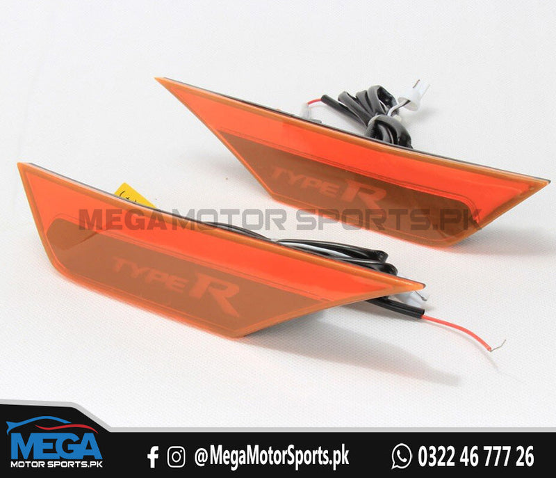 Honda Civic X Type R Style Fender Marker Indicator Light