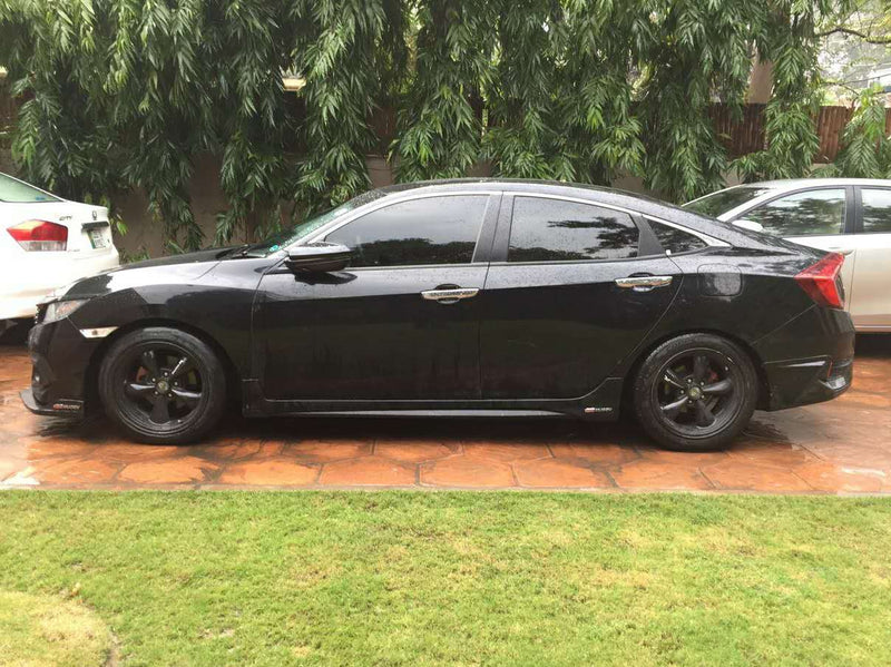 Honda Civic X OEM 50% Tinted Window Glass - Originally Black Glass