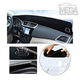 Toyota Yaris Dashboard Velvet Matt For Protection and Heat Resistance