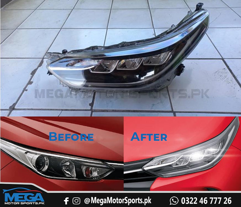 Toyota Yaris Genuine LED Headlights For 2020 2021 2022 2023