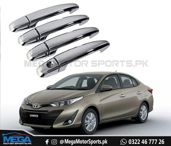 Toyota Yaris Door Handle Cover Chrome Model 2020-2021