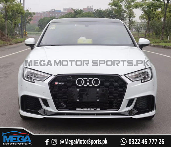 Audi A3 To RS3 Style Bodykit - Front Only