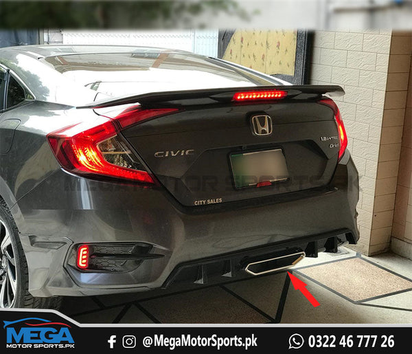 Honda Civic X Si Diffuser 2016 - 5