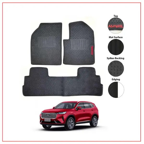 Haval H6 Pvc Rubber Floor Matt For 2021 - 2025