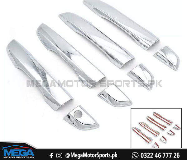 Honda Civic X Door Chrome Handle Covers