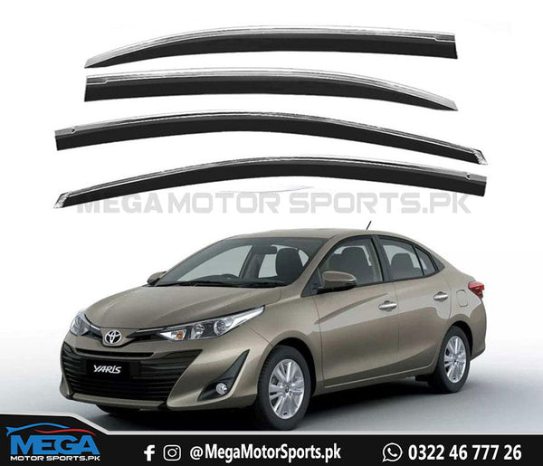Toyota Yaris Air Press / Visor with Chrome Model 2020-2021
