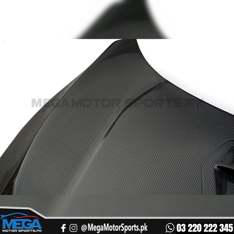 Honda Civic X Original Carbon Fiber Hood (Bonnet) Type R Style - 2016+