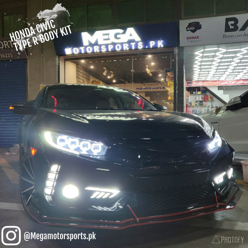 Honda Civic X Type R V1 Body Kit - 2016 - 2021