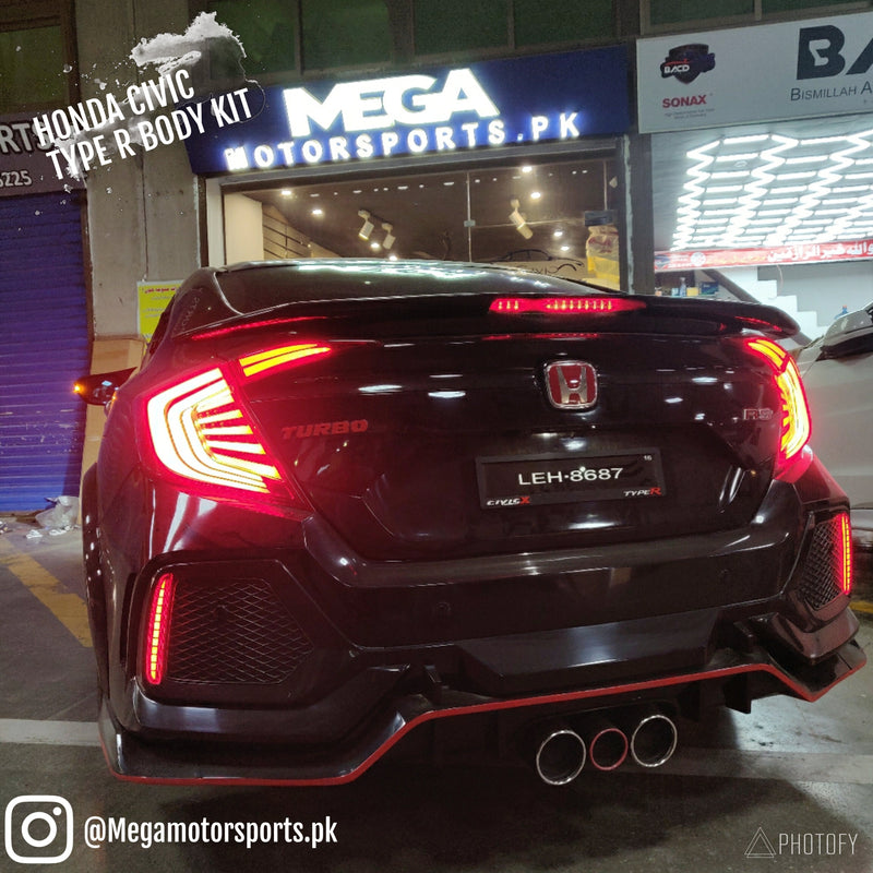 Honda Civic X Type R V1 Body Kit - 2016 - 2021