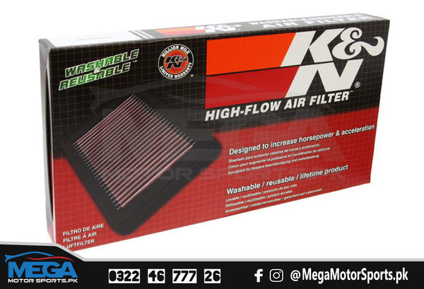 Honda Civic X 1.5T K&N High Flow Air Filter 2016 - 2021 (33-5044)