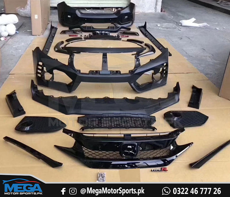 Honda Civic X Type R V1 Body Kit - 2016 - 2021