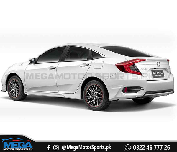Honda Civic X Facelift Bumper 2020 Modulo BodyKit 6 Pcs