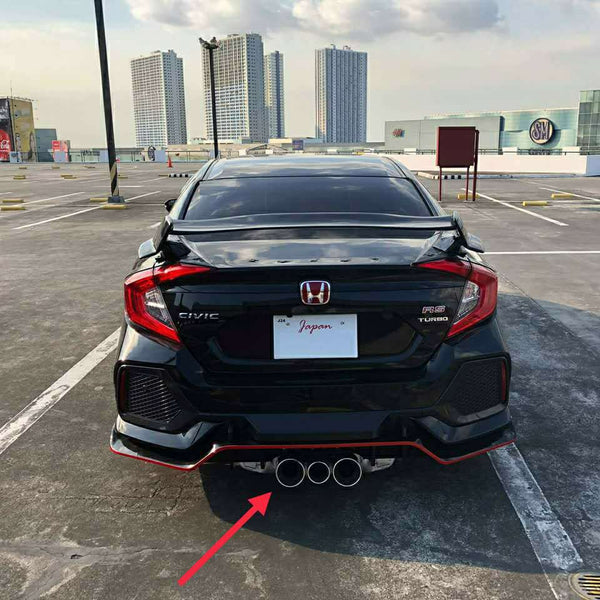 Honda Civic X Type R Exhaust Tip 2016-2021