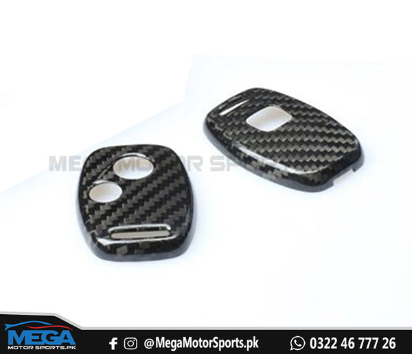 Honda Civic Reborn Carbon Fiber Key Fob / Key Cover For 2006 2007 2008 2009 2010 2011 2012