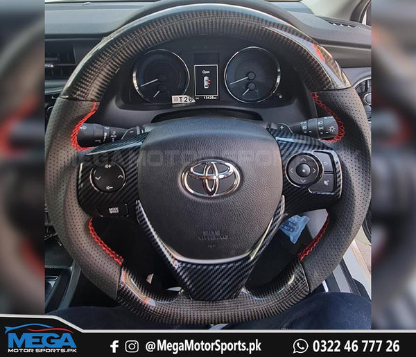 Toyota Yaris Carbon Fiber Steering Wheel - 2020 - 2024