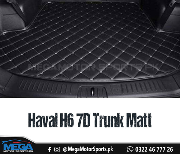 Haval H6 Black 7D Trunk Matt For 2022+