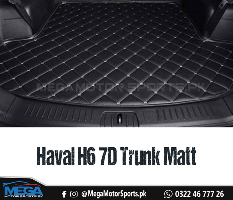 Haval H6 Black 7D Trunk Matt For 2022+