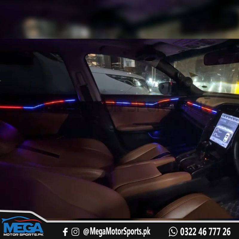 Ambient Lights Premium Quality For Civic X 2016 - 2021