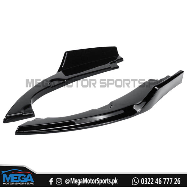 Honda Civic X Rear Splitter Gloss Black 2016 -2021