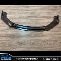 Honda Civic X Carbon Fiber Front Bumper Lip V5 - 2016+