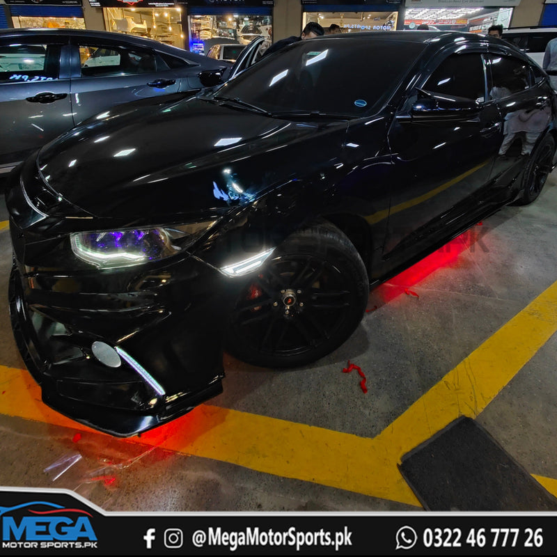 Honda Civic X  LED Dragon Eye Headlights For 2016 - 2021