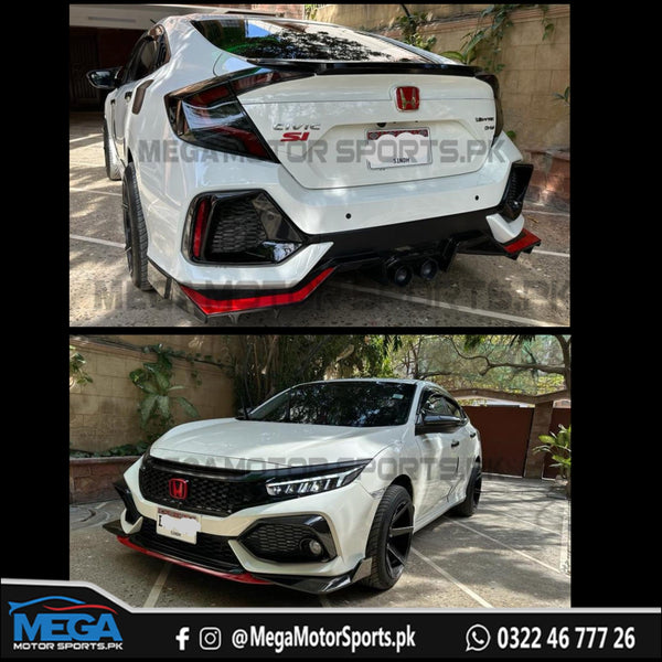Honda Civic X Type R V3 / SI V3 Body kit For 2016 - 2021