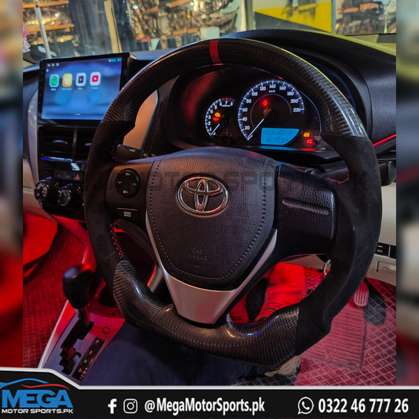 Toyota Yaris Carbon Fiber Steering Wheel - 2020 - 2024