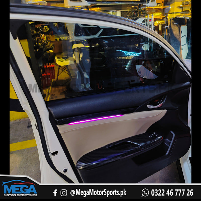 Honda Civic X  50% Tinted Window Glass - Originally Black Glass