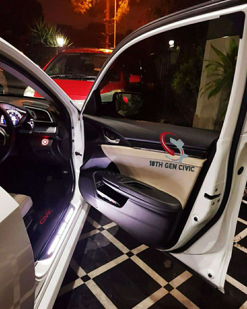 Honda Civic X OEM 50% Tinted Window Glass - Originally Black Glass