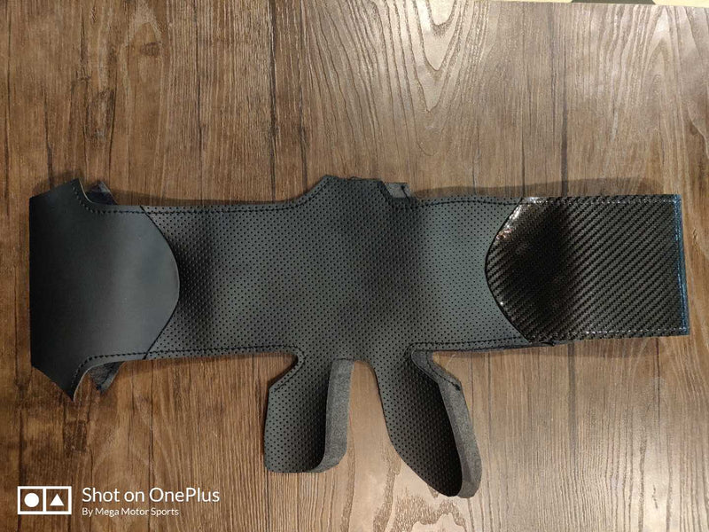 Honda Civic Rebirth Carbon Fiber Leather Steering Cover