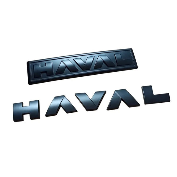 Haval H6 Glossy Black Emblems / Logos 2022 - 2025